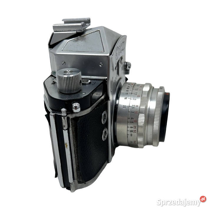 Niemiecki Aparat EXA Ihagee Dresden Carl Zeiss Warszawa