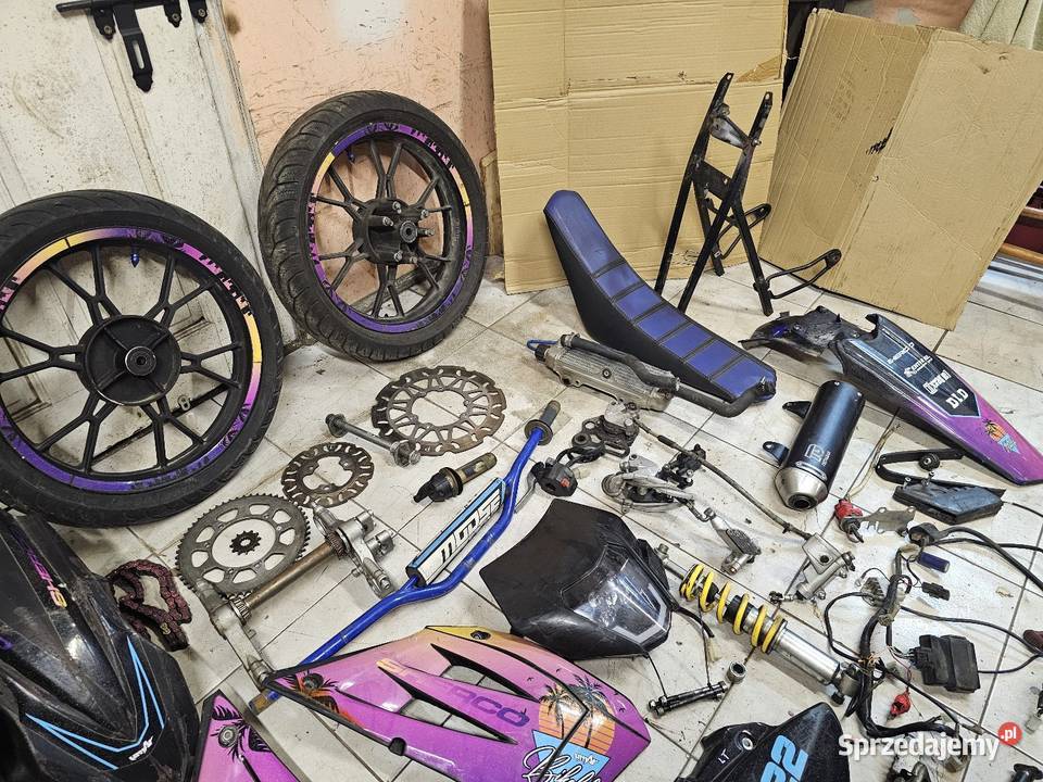 Sherco HRD 50 części hrd50 owiewka koło bak Jelenia Góra