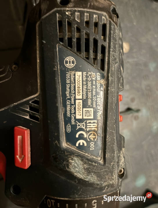 Wkrętarka bosch zestaw