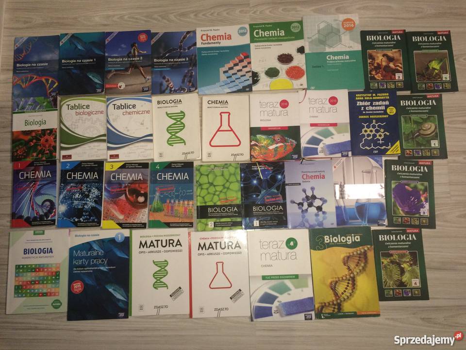 Książki do matury BIOLCHEM lekarski medycyna Podręczniki Wrocław
