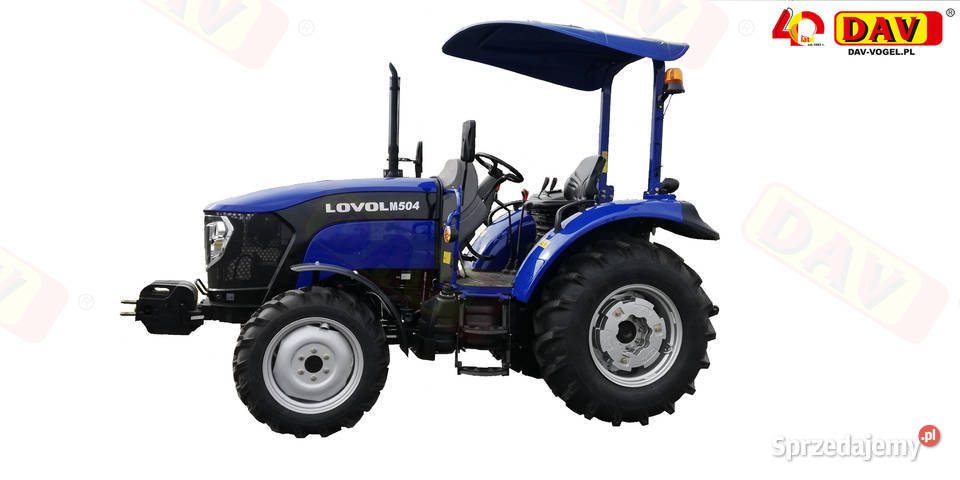 Ciągnik rolniczy 50 LOVOL M504 bez kabiny ROPS