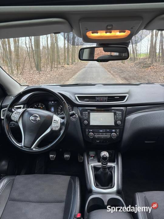Nissan Qashqai Tekna 2014 1500cm3 łódzkie Łęczyca