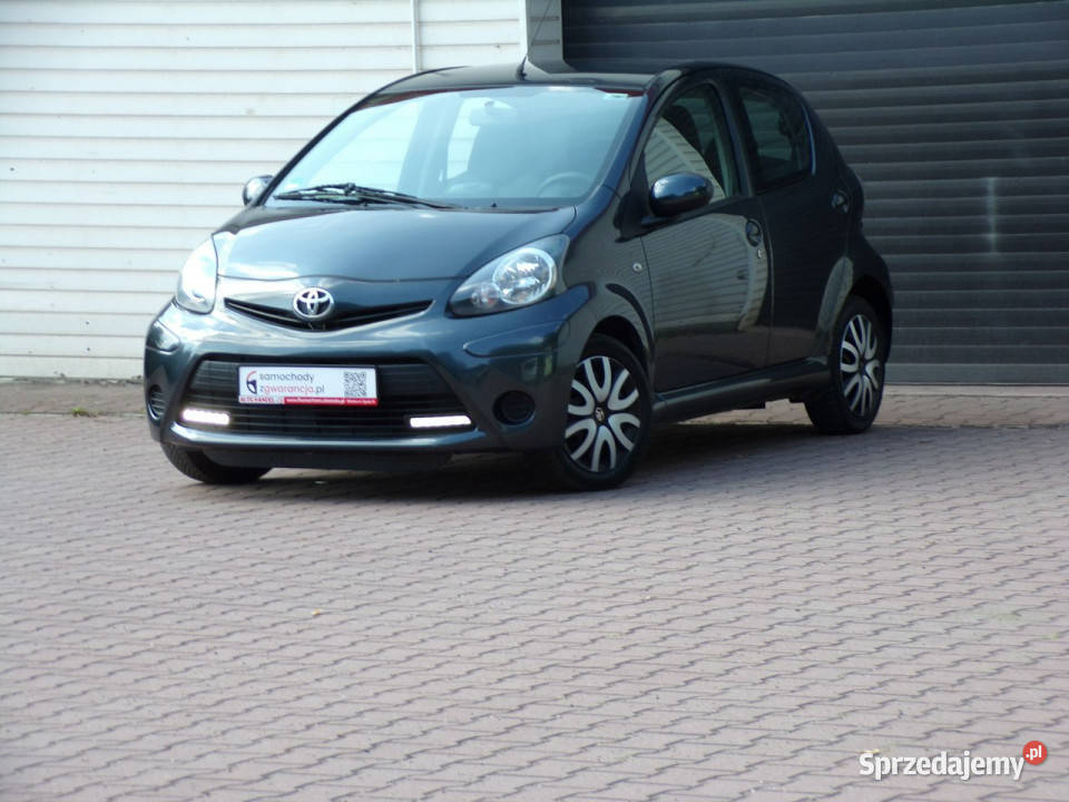 Toyota Aygo Navigacja LEDKlima 10 2014r I Właść Hatchback Mikołów