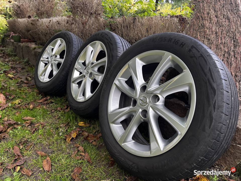 Alufelgi z Oponami Opel oryg 4x108 16 Corsa F dolnośląskie Góra