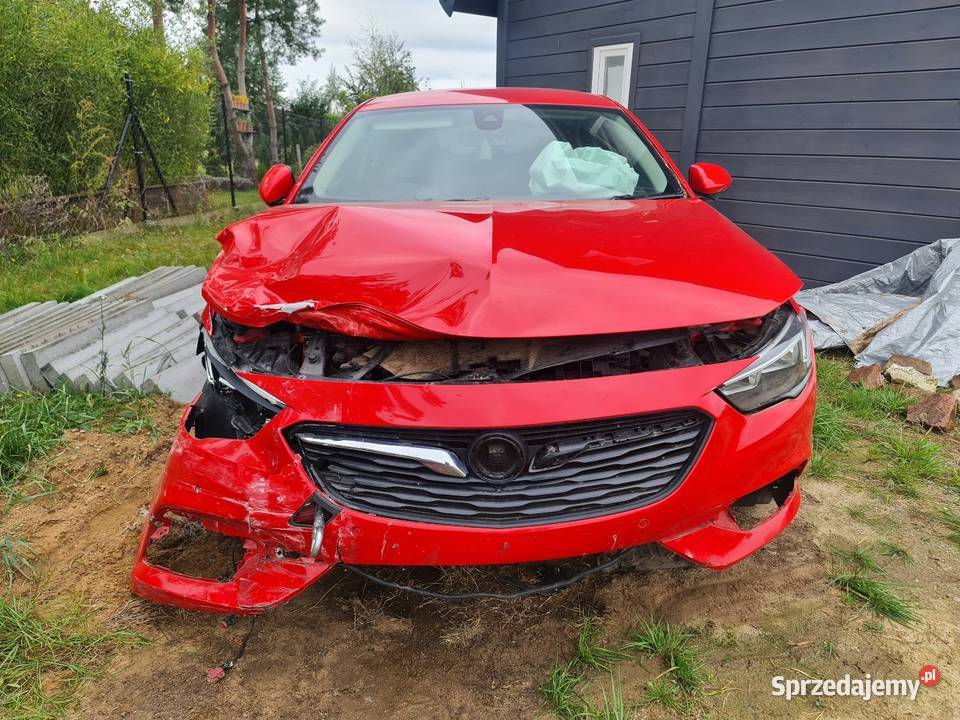 Opel insignia Sport Tourer B 2018 Uszkodzony czerwony Rogowo