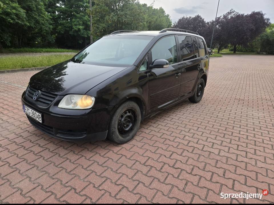 Volkswagen Touran 19 tdi 6 biegów 2005 łódzkie Łódź sprzedam