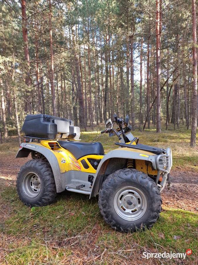 Quad can am Bombardier quest 650xt 4x4 śląskie Częstochowa