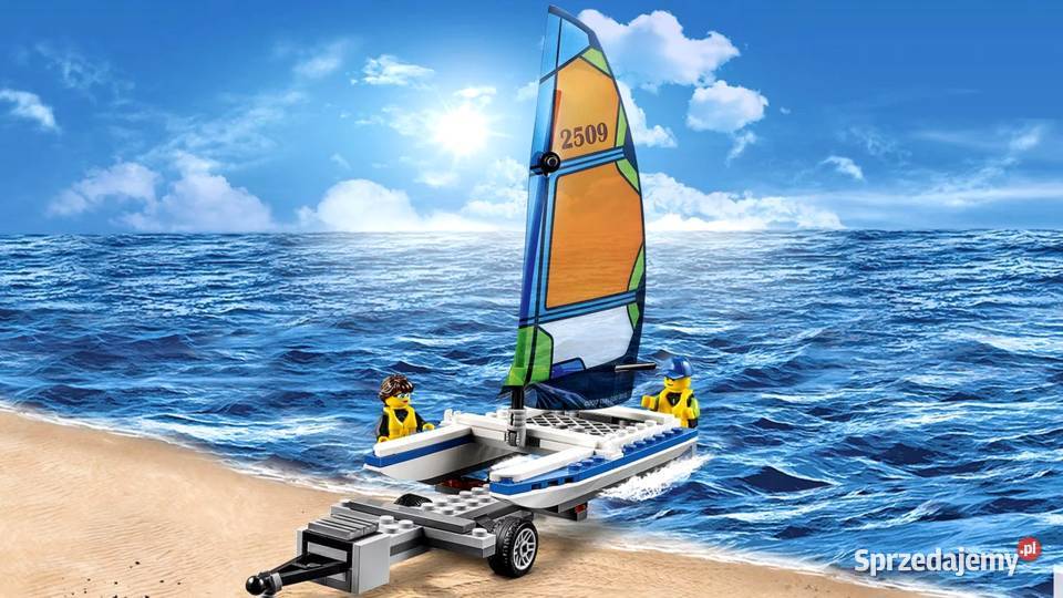 Klocki LEGO 60149 Terenówka 4x4 z katamaranem pomorskie Gdańsk sprzedam