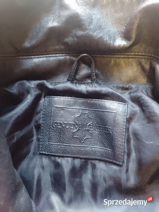 2XL3XL Skórzana kurtka z Londynu Genuin Leather małopolskie Kraków