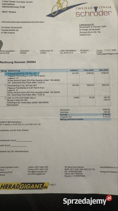 Rower elektryczny PEGAZUS 56 BOSCh 625Wh Koło