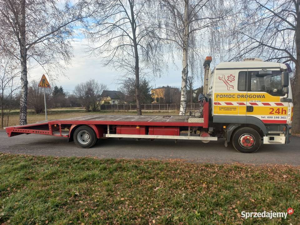 Man tgl 12210 laweta najazd platforma diesel Częstochowa