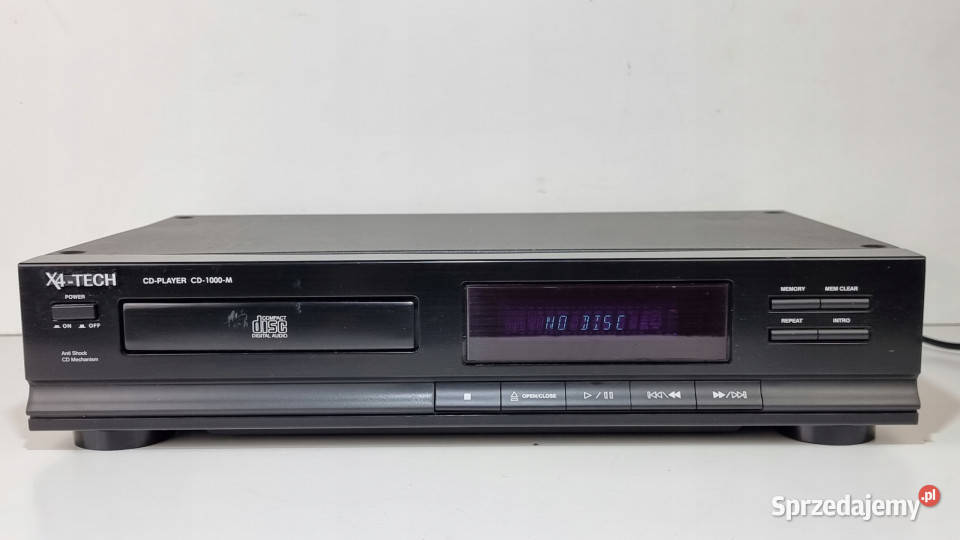 Cd player X4TECH CD1000M 1000 M Odtwarzacz wielkopolskie Międzychód sprzedam