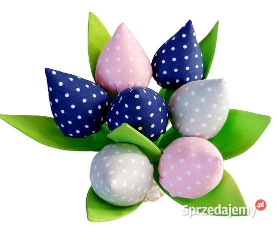 Tulipany szyte 7 glamour MIX duży wybór kolorów lubelskie Radzyń Podlaski