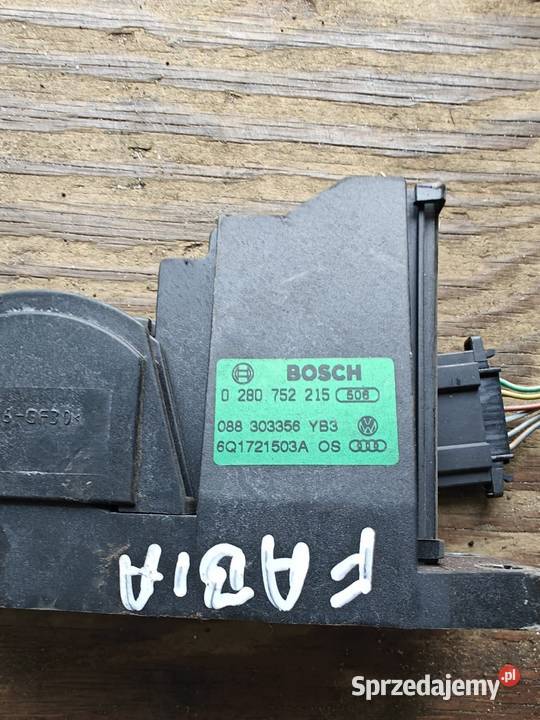 Potencjometr pedału gazu fabia 1 Puławy sprzedam