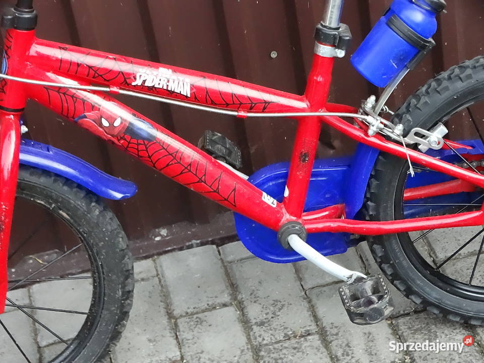 Rowerek dziecięcy 16 SpiderMan Marvel chłopca 46 16" Biłgoraj