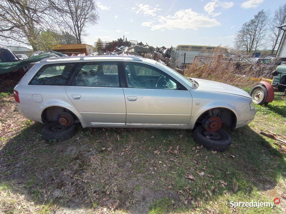 Audi A6 25 TDI Kombi 155 kW 2001 r dawca części osobowe wielkopolskie Szklarka Myślniewska