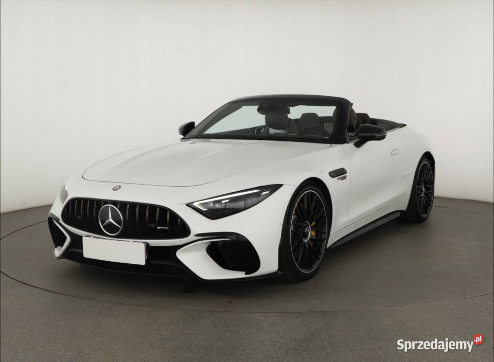 Mercedes SL 63 AMG 4MATIC asystent pasa ruchu Motoryzacja Piaseczno