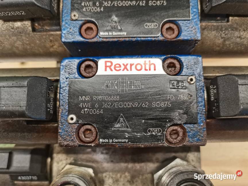 Blok zaworowy podpór CAT TH 560 Rexroth Wilkowo