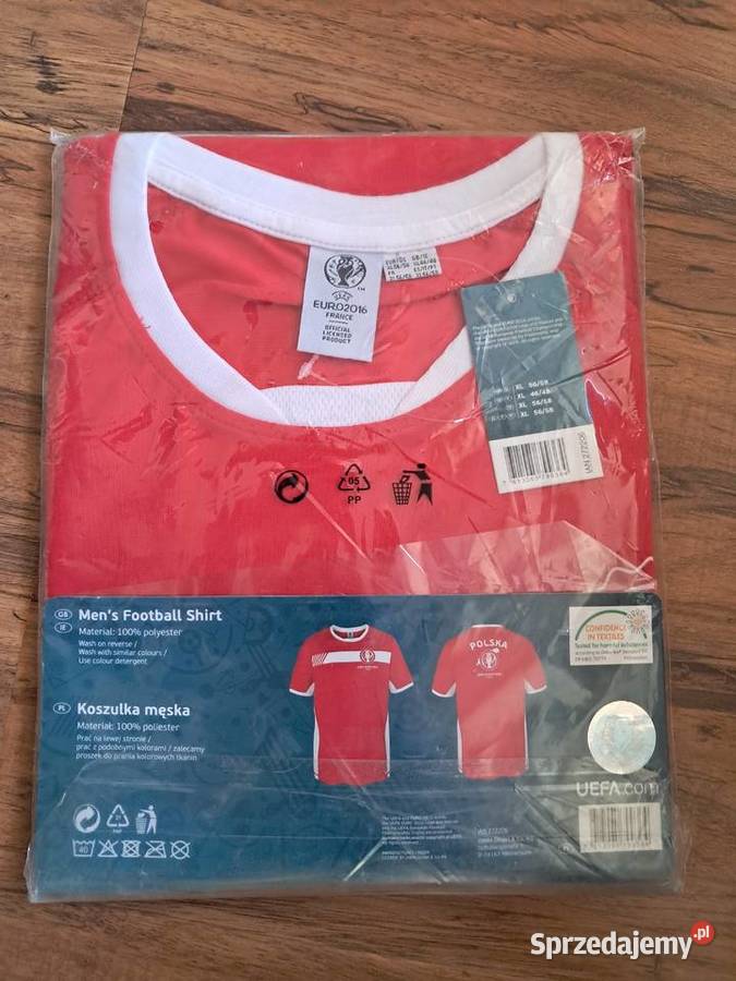 nowa koszulka z euro 2016 we Francji rozmiar XL Odzież sportowa Sandomierz sprzedam