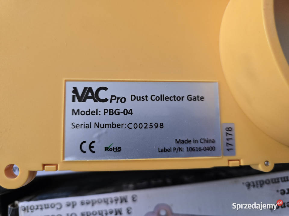 Zasuwy automatyczne manualne do odciągu trocin Leśnictwo Rolnictwo Zielone Kamedulskie