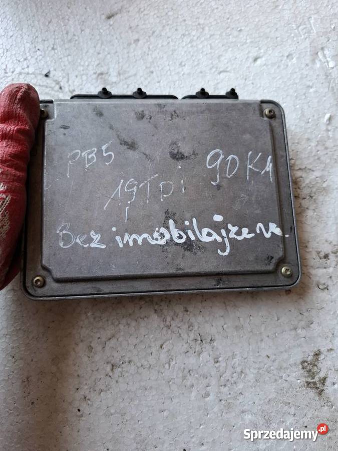 Komputer Sterownik Silnika Vw Passat B5 19TDI 90 Pozostałe Wisznice