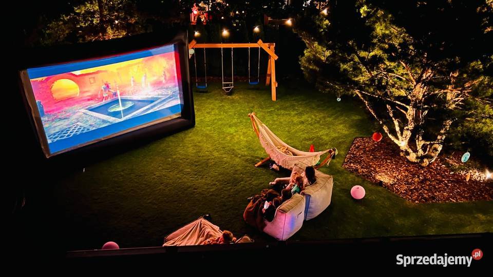 Wynajem Kina Plenerowego Projektor Ekran Maszyna Dla Dziecka Poznań