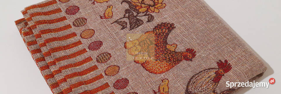 BIEŻNIK LNIANY PROSTOKĄTNY FARMA 67x200 19C32