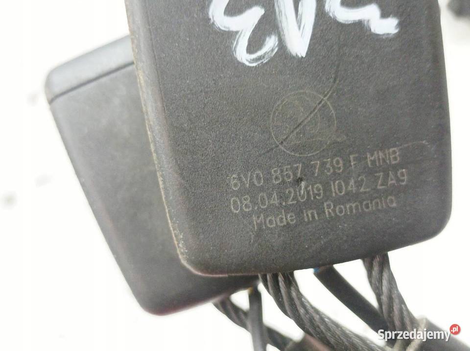 ZAPINKA PASA BEZPIECZEŃSTWA TYŁ KANAPY PODWÓJNA