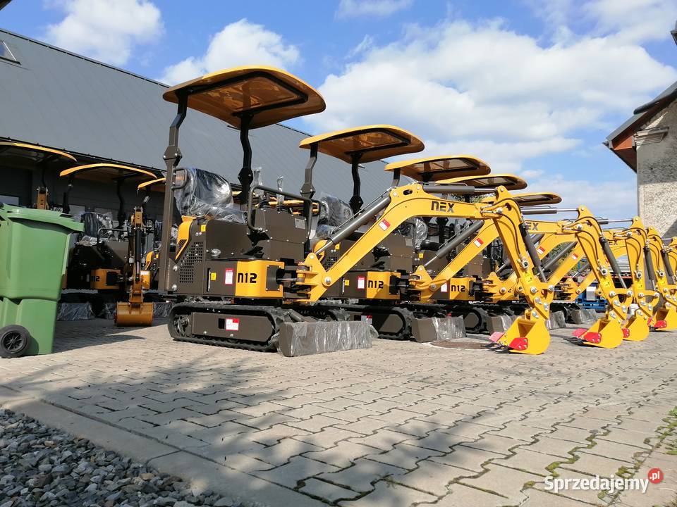 Minikoparka Nex N12 Yanmar 3TNV70 1200 2021r Pozostałe śląskie Cieszyn