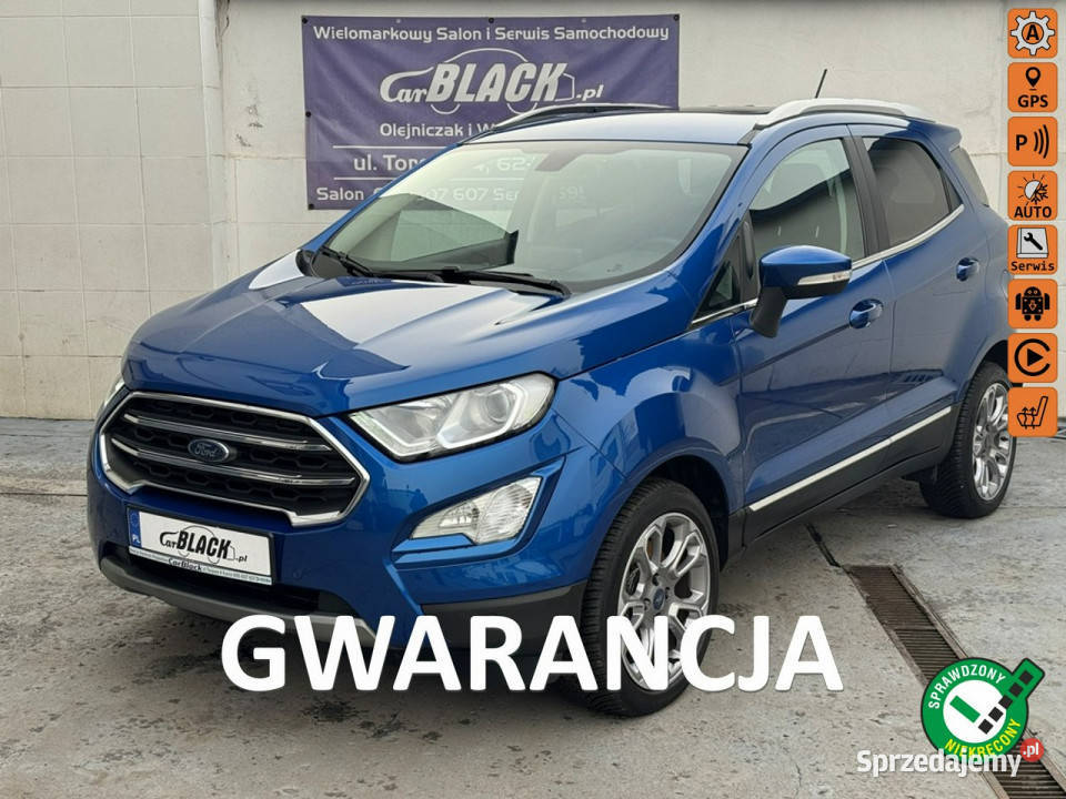 Ford EcoSport Pisemna Gwarancja 12 miesięcy II podgrzewane fotele Konin