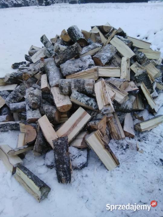 drewno opałowe porąbane Opał Okuninka sprzedam