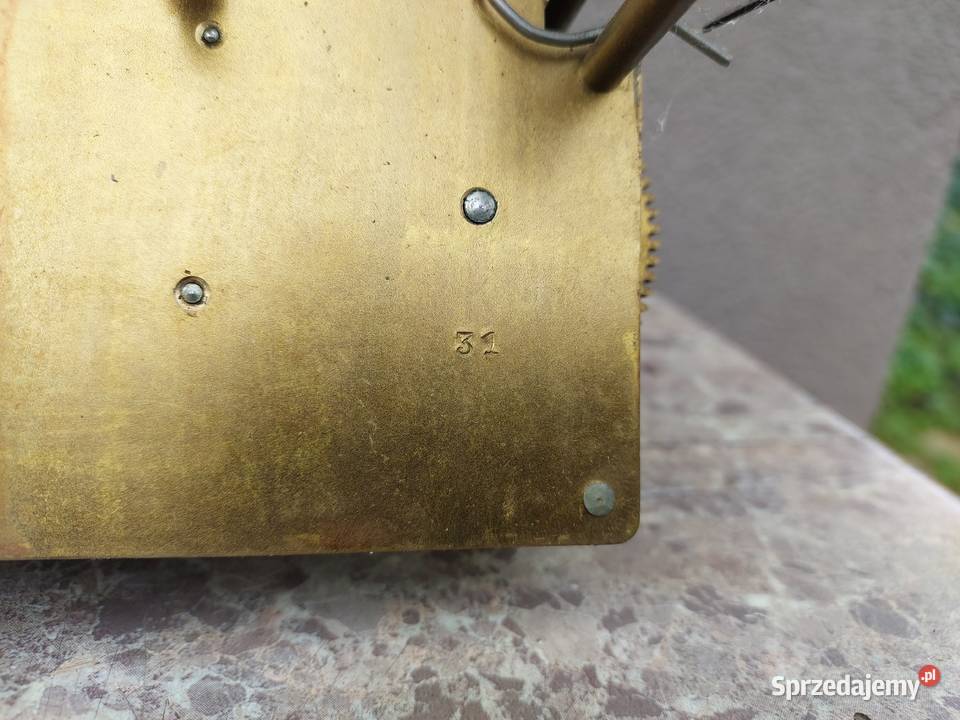 651 Mechanizm starego zegara ściennego Tczew sprzedam