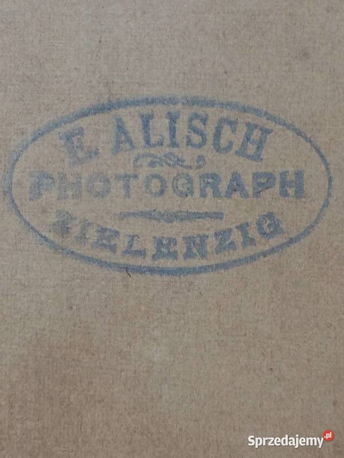 1233 SULĘCIN Niemieckie Zdjęcie Kartonikowe Szczecin