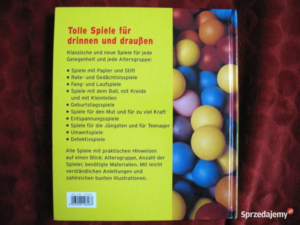 Kinder spiele Michael Holtmann książka niemiecka Siedlce