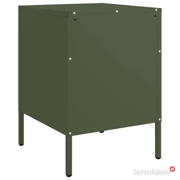 Szafka nocna oliwkowa zieleń 36x39x505 stal Warszawa