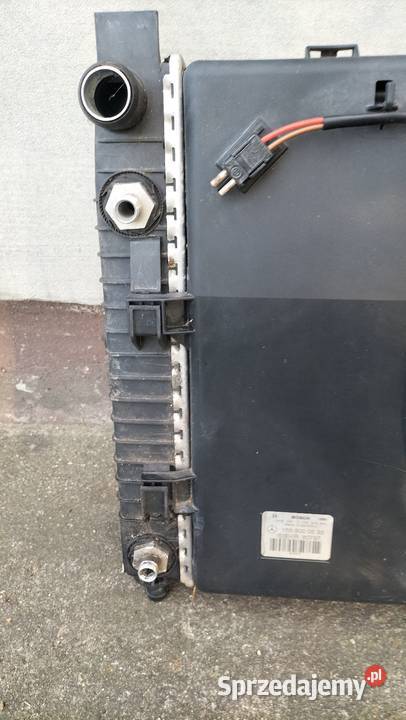 Wentylator Mercedes A klasa W168 chłodnica