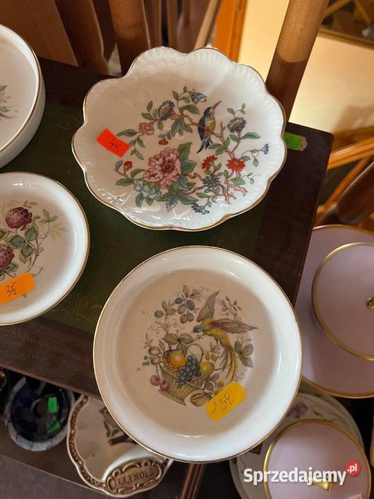 Konfiturówka talerzyk Aynsley Pembroke Z pomorskie Gdańsk