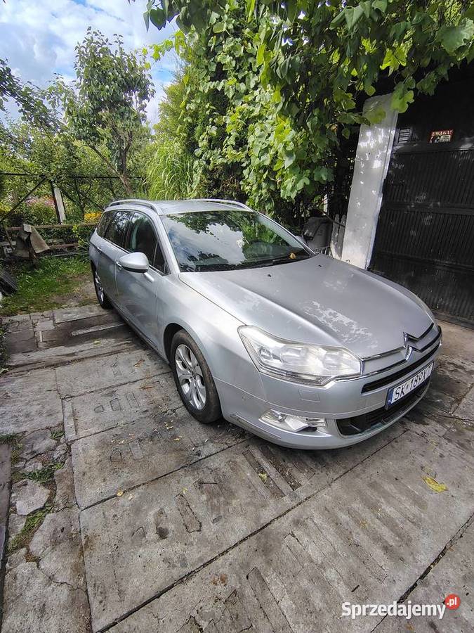 Citroen C5 kombi benzyna hak klima skóra manual aluminiowe felgi Katowice