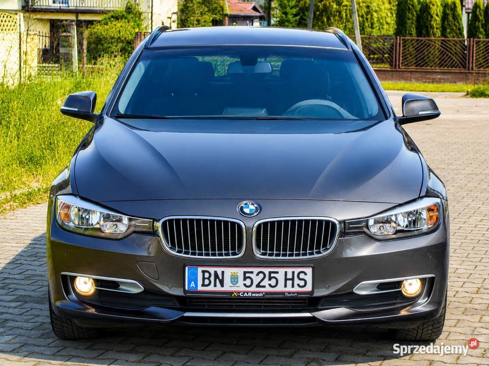 BMW 3 F31 20d 184 Touring manual sprowadzony światła do jazdy dziennej Kowala-Stępocina