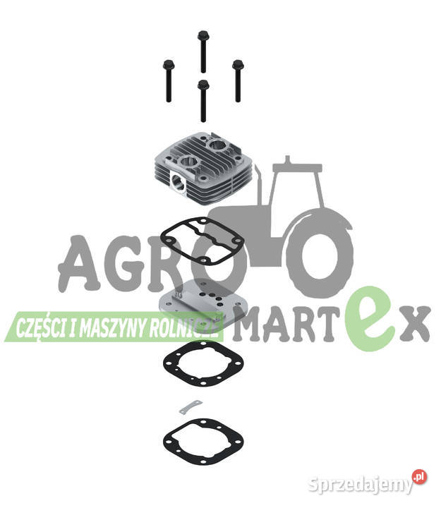 84164374 GŁOWICA CYLINDRA SPRĘŻARKI CNH Wichrów
