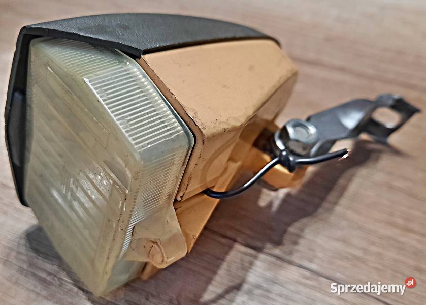 Lampa przednia do zabytkowego roweru DDR Ruhla Ostrów Wielkopolski