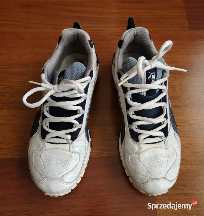 Puma Cell z końca lat 90 rozmiar 4041 skóra biały Katowice
