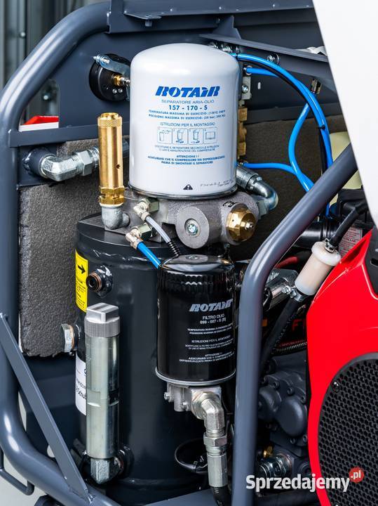 Kompresor spalinowy 7 bar 17 m3 do przecisków