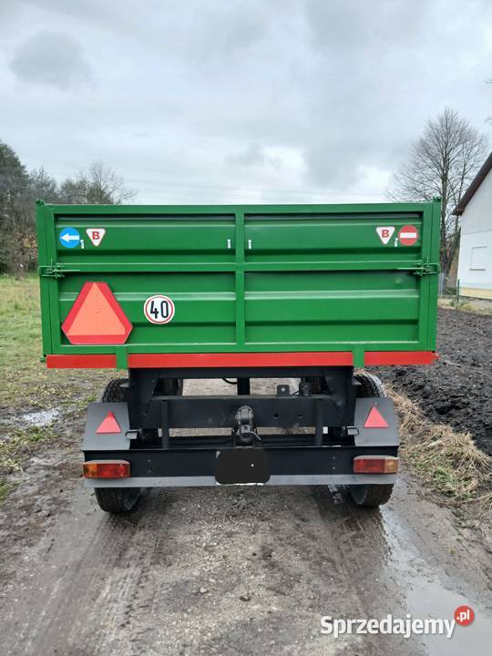 Przyczepa wywrotka d46 Rzgów sprzedam