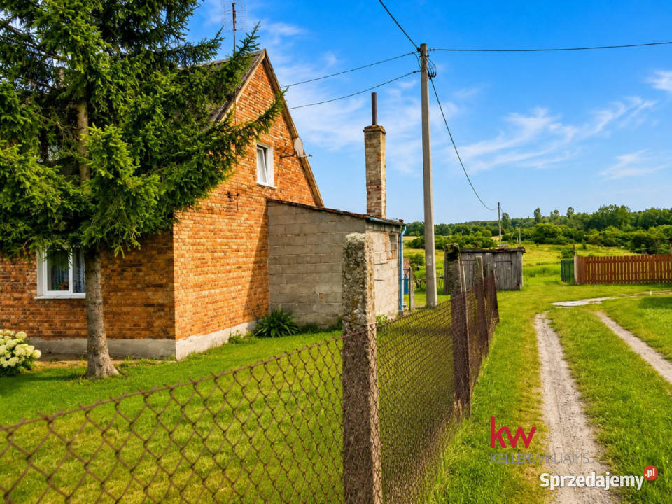 sprzedaży domu bliźniaka 526m2 Grabowiec do remontu wielkopolskie
