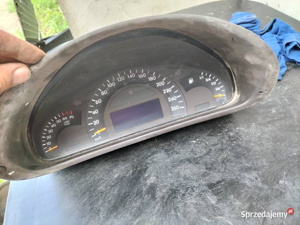 LICZNIK ZEGARY Mercedes C W203 VDO110008896011 Wyposażenie wnętrza Kamień-Kolonia sprzedam