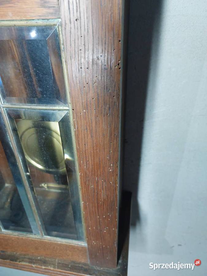 104 Stary zegar ścienny kwadransowy sprawny Tczew