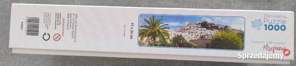 Puzzle Szlakiem odkrywców Hiszpania Ibiza Trefl sprzedam