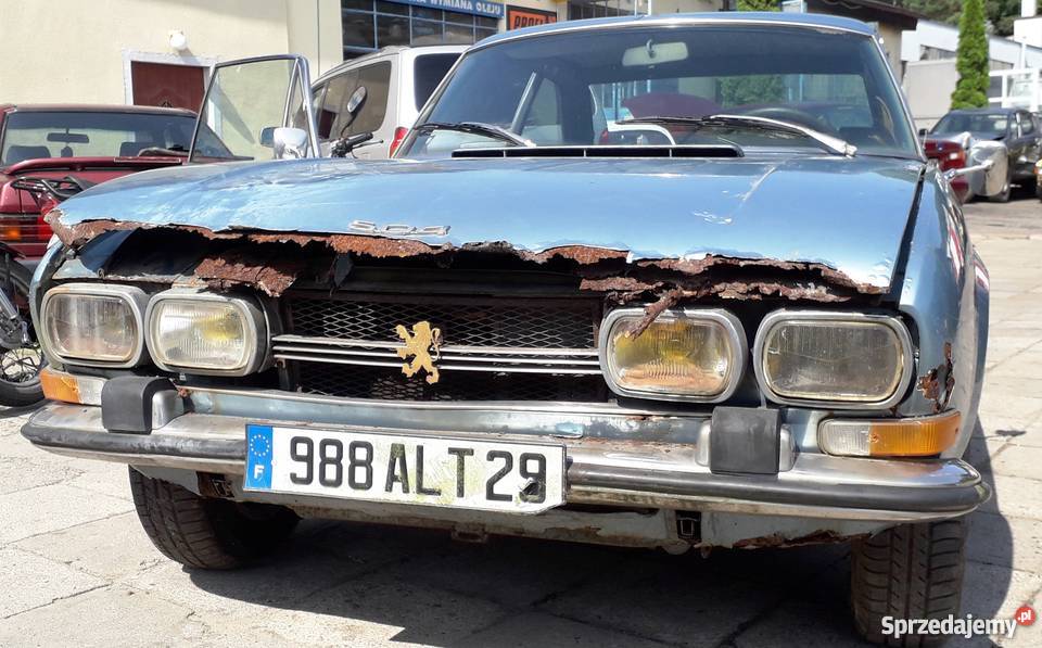 Sprzedam Peugeot 504 Coupe 2/3 Zakrzewo sprzedam