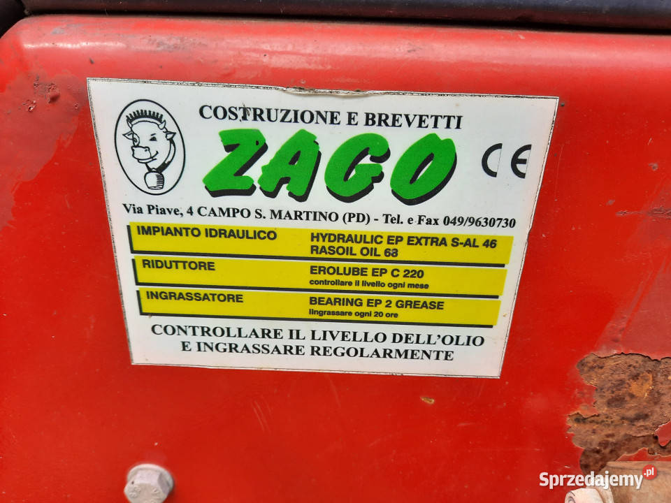 Wóz paszowy ZAGO Antares DV16 16 m3 mazowieckie Cegielnia Lewicka